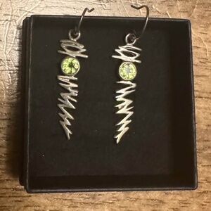 Peridot Dangle Earrings